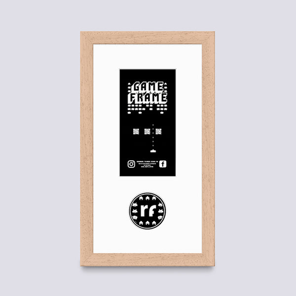 Wood - Light (Wood Grain) PLAYSTATION Frame