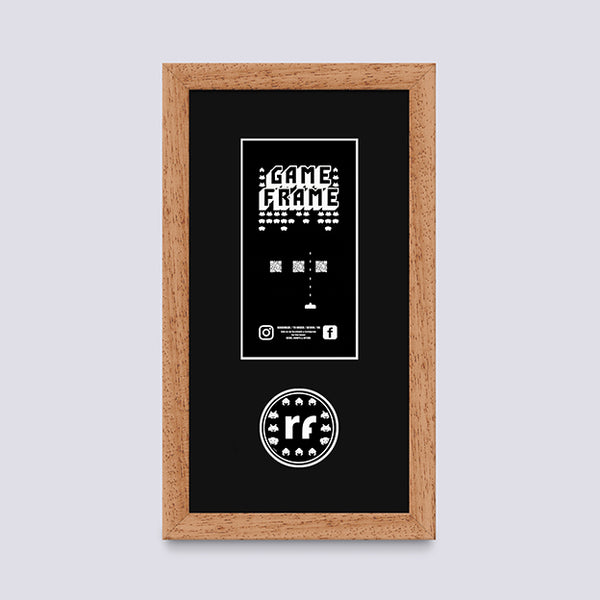 Wood - Oak Finish (Wood Grain) PLAYSTATION Frame