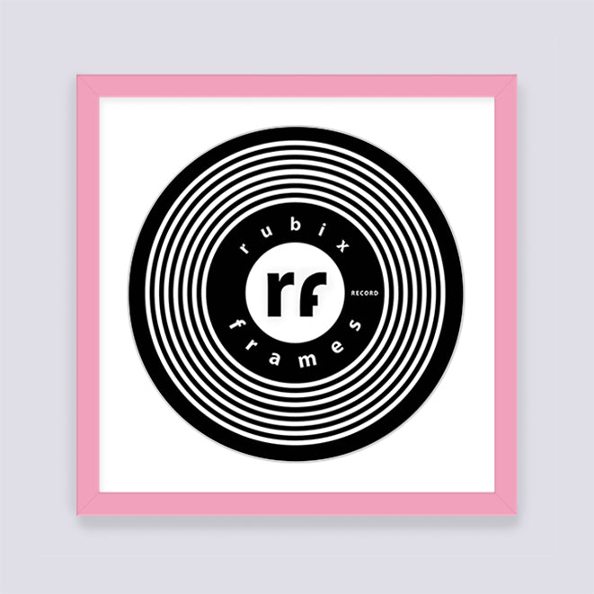 Pink Record Disc Frame