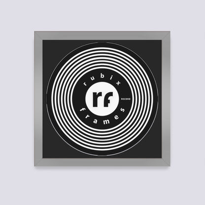 Silver Record Disc Frame