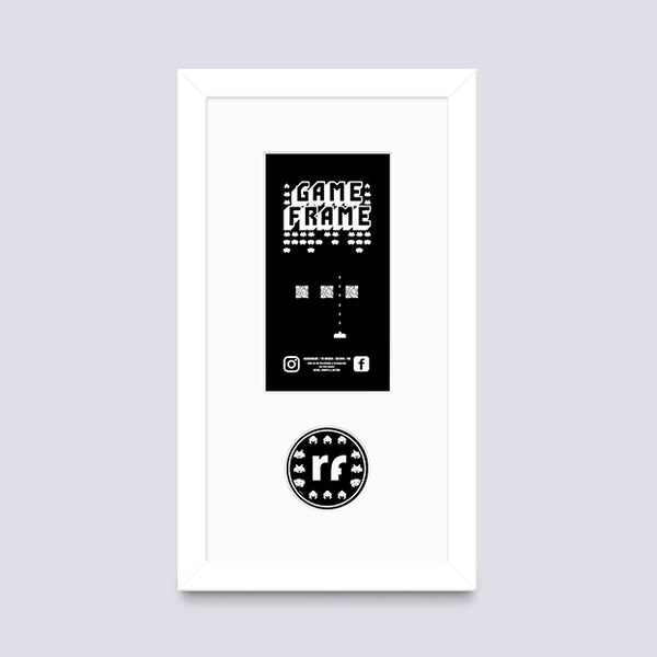 White PLAYSTATION Frame
