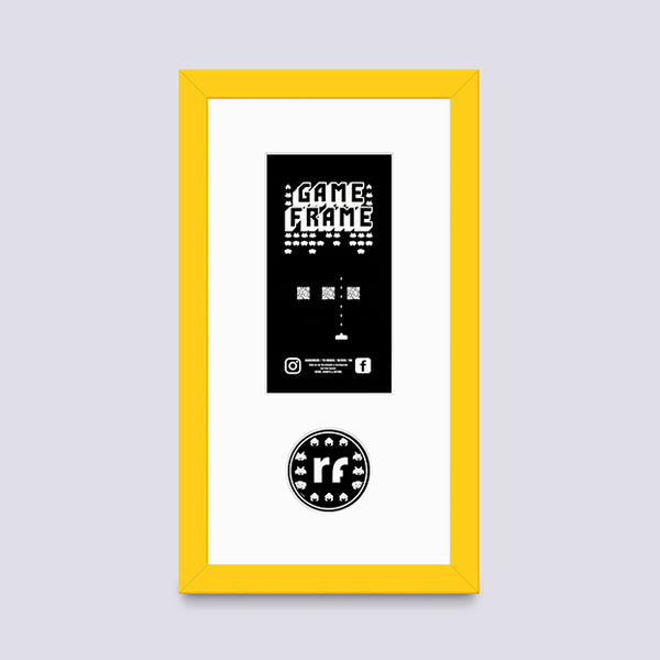 Yellow PLAYSTATION Frame