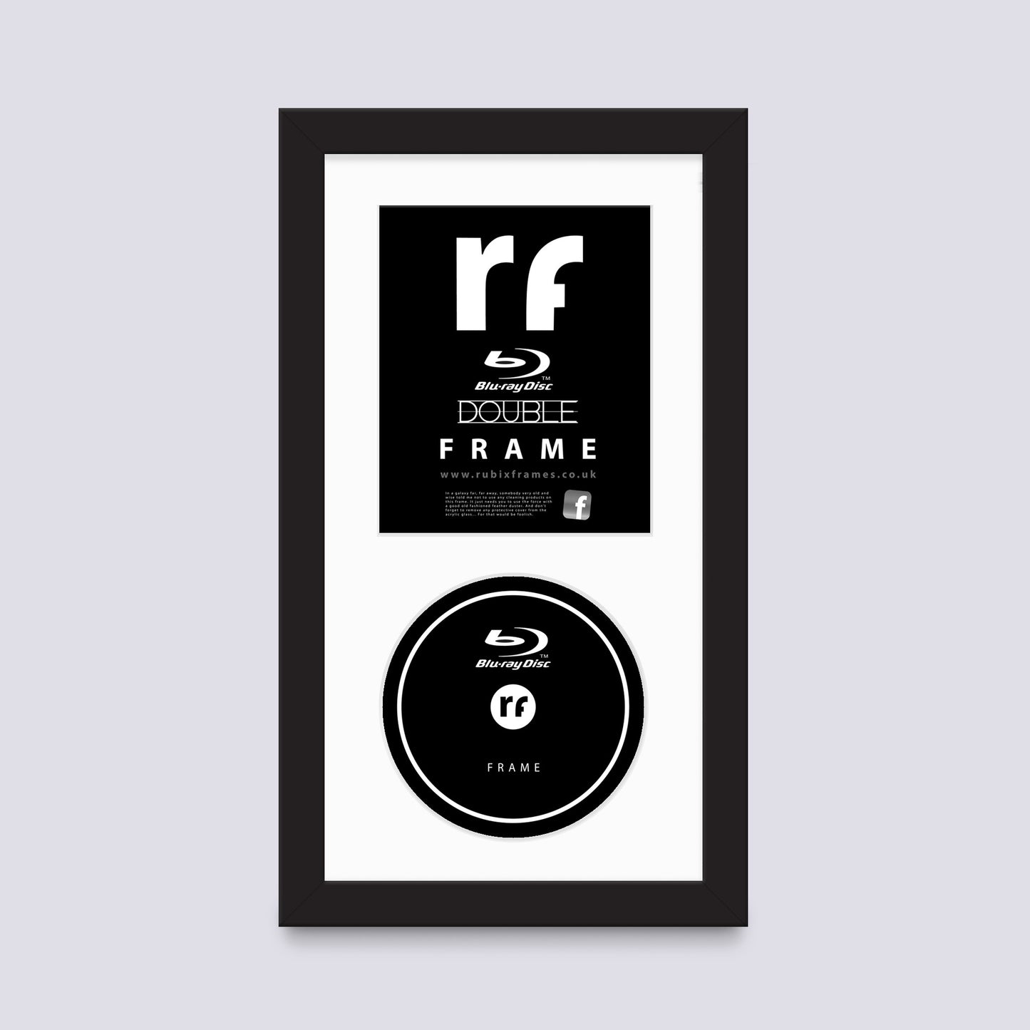 Black Blu-ray Frame