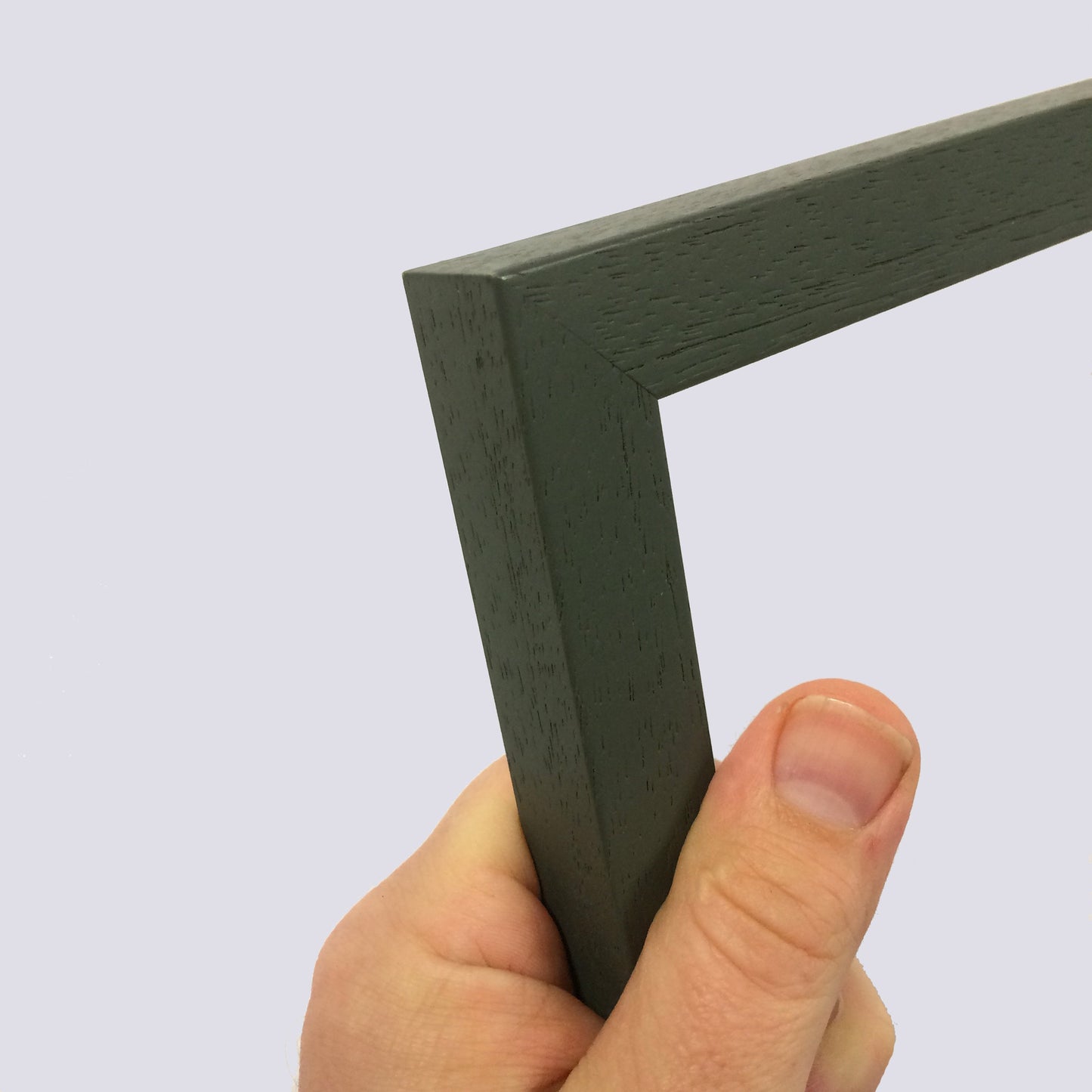 Grey - Dark (Wood Grain) CD Single or Double Frame