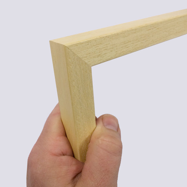 Wood - Light (Wood Grain) Postcard Picture Frame