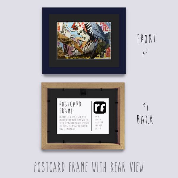 Blue - Dark Postcard Picture Frame
