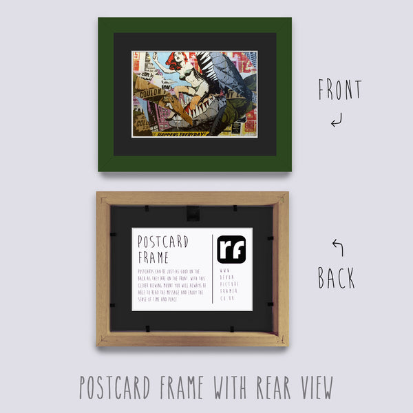 Green - Dark Postcard Picture Frame