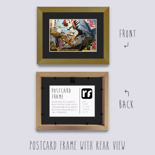 Gold Postcard Picture Frame
