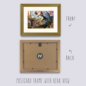 Gold Postcard Picture Frame
