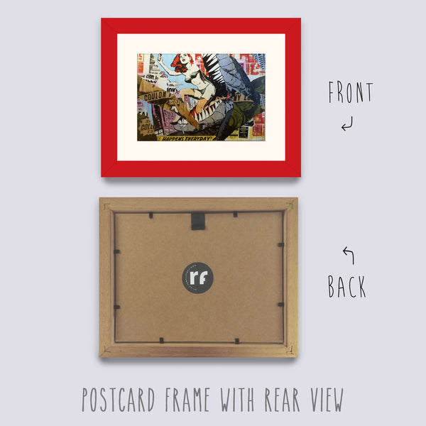 Red Postcard Picture Frame