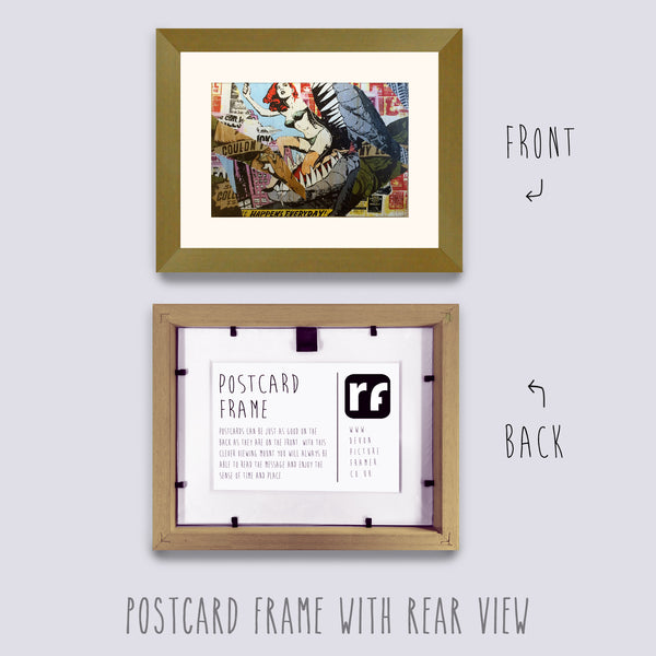 Gold Postcard Picture Frame
