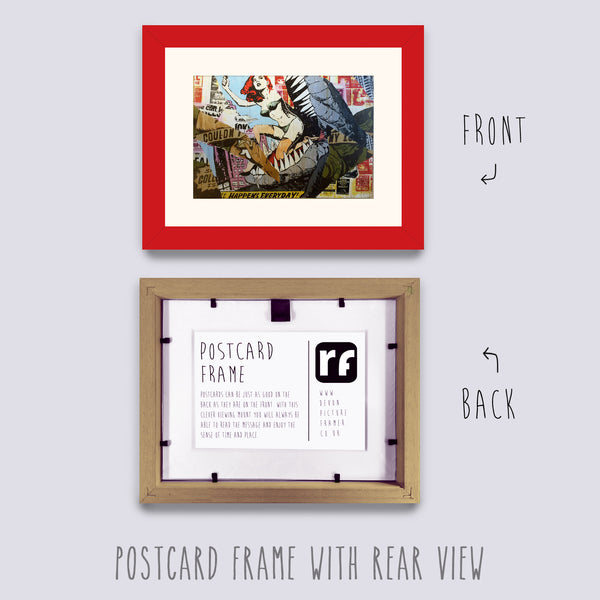 Red Postcard Picture Frame