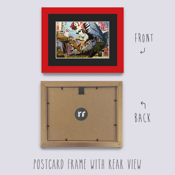 Red Postcard Picture Frame