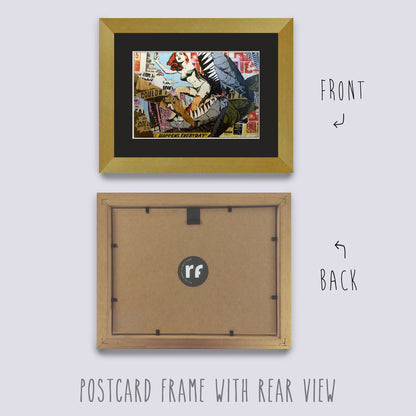Gold Postcard Picture Frame
