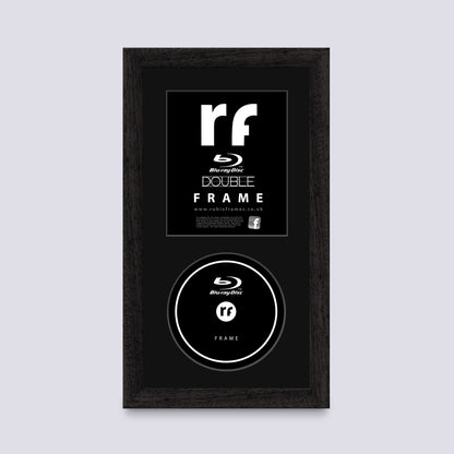 Black (Wood Grain) Blu-ray Frame