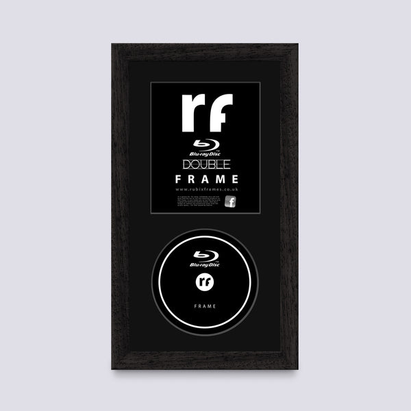 Black (Wood Grain) Blu-ray Frame