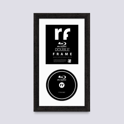 Black (Wood Grain) Blu-ray Frame