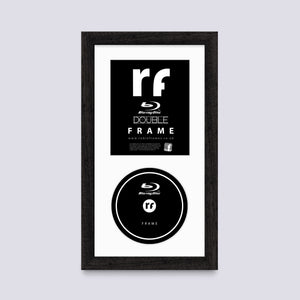 Black (Wood Grain) Blu-ray Frame