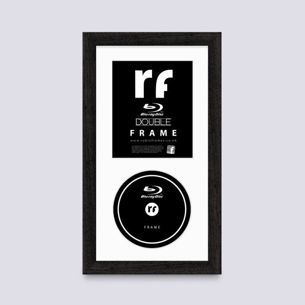 Black (Wood Grain) Blu-ray Frame