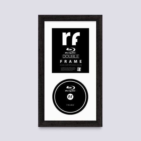 Black (Wood Grain) Blu-ray Frame