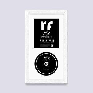 White (Wood Grain) Blu-ray Frame