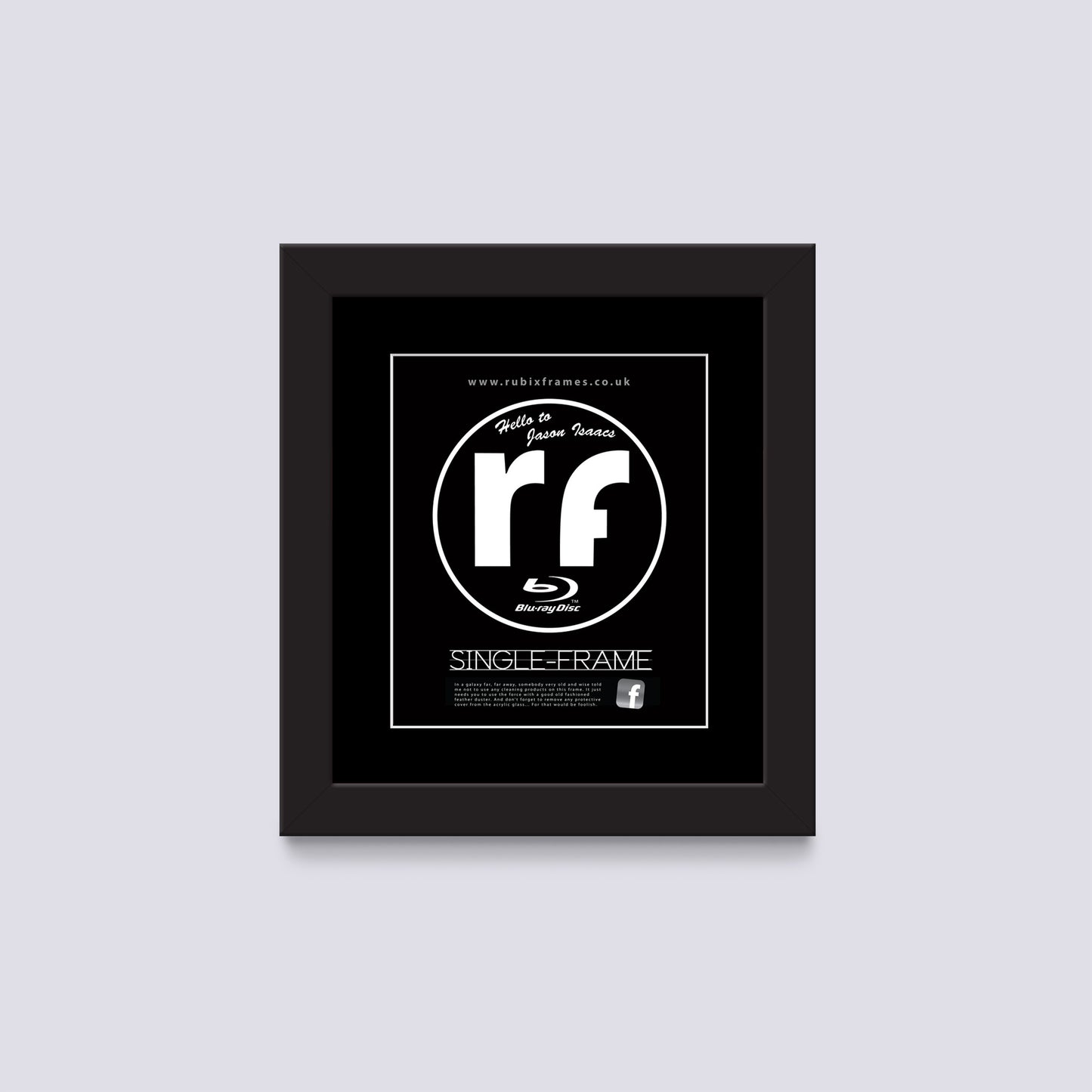 Black Blu-ray Frame