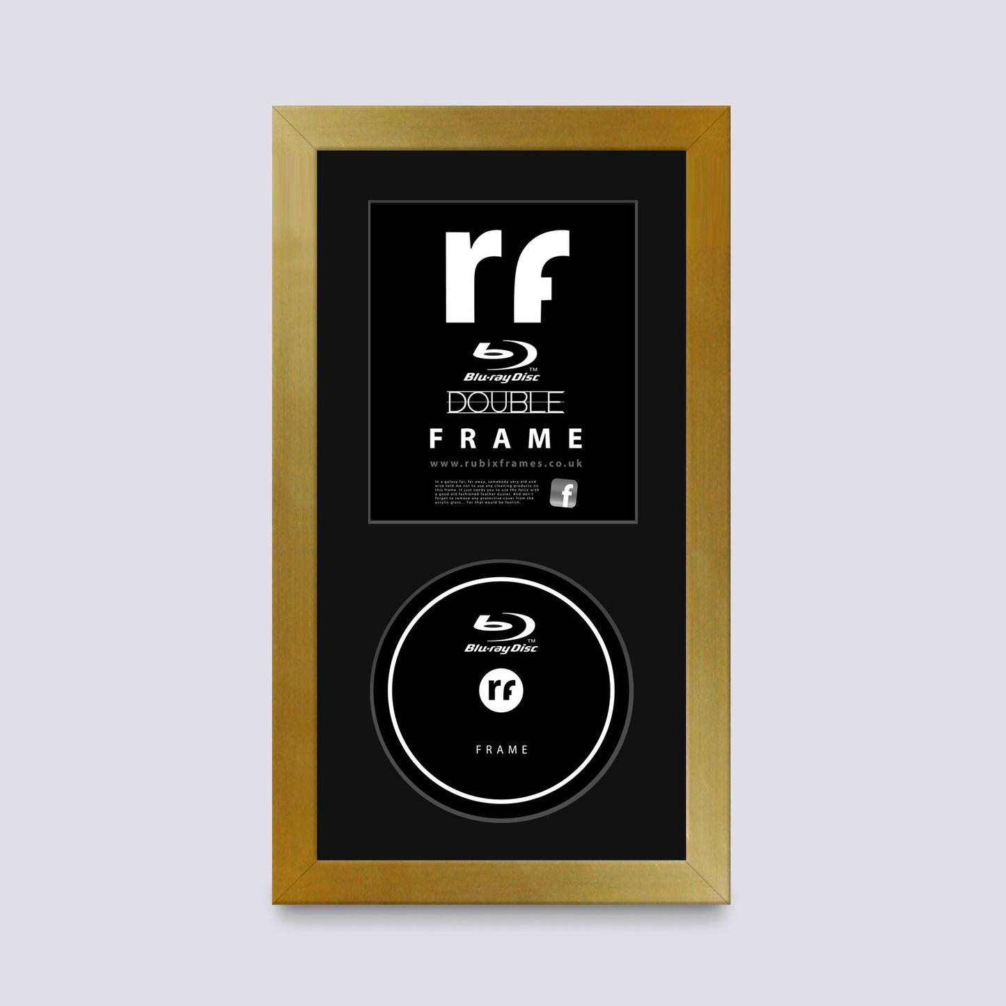 Gold Blu-ray Frame