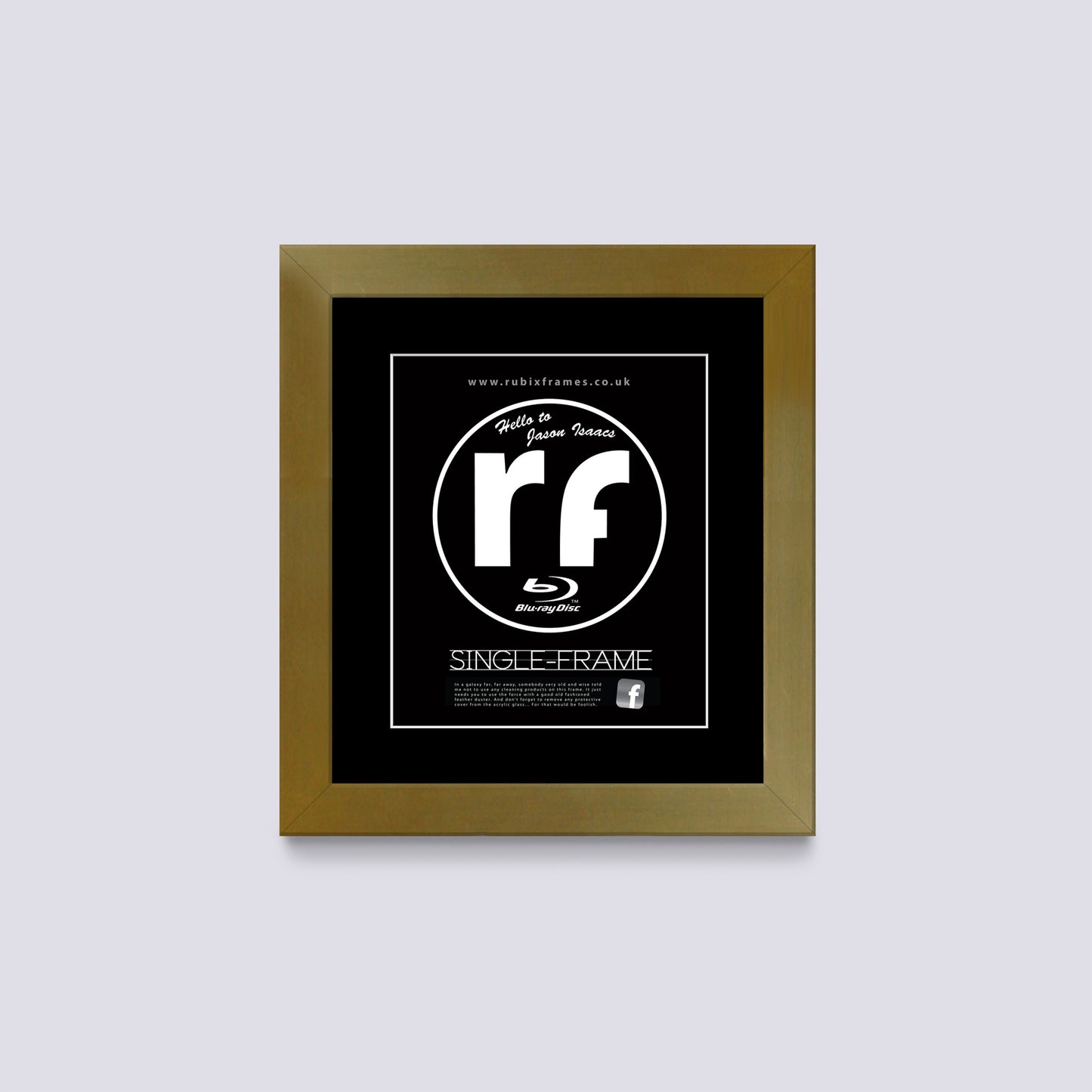 Gold Blu-ray Frame