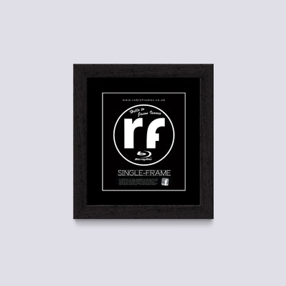 Black (Wood Grain) Blu-ray Frame