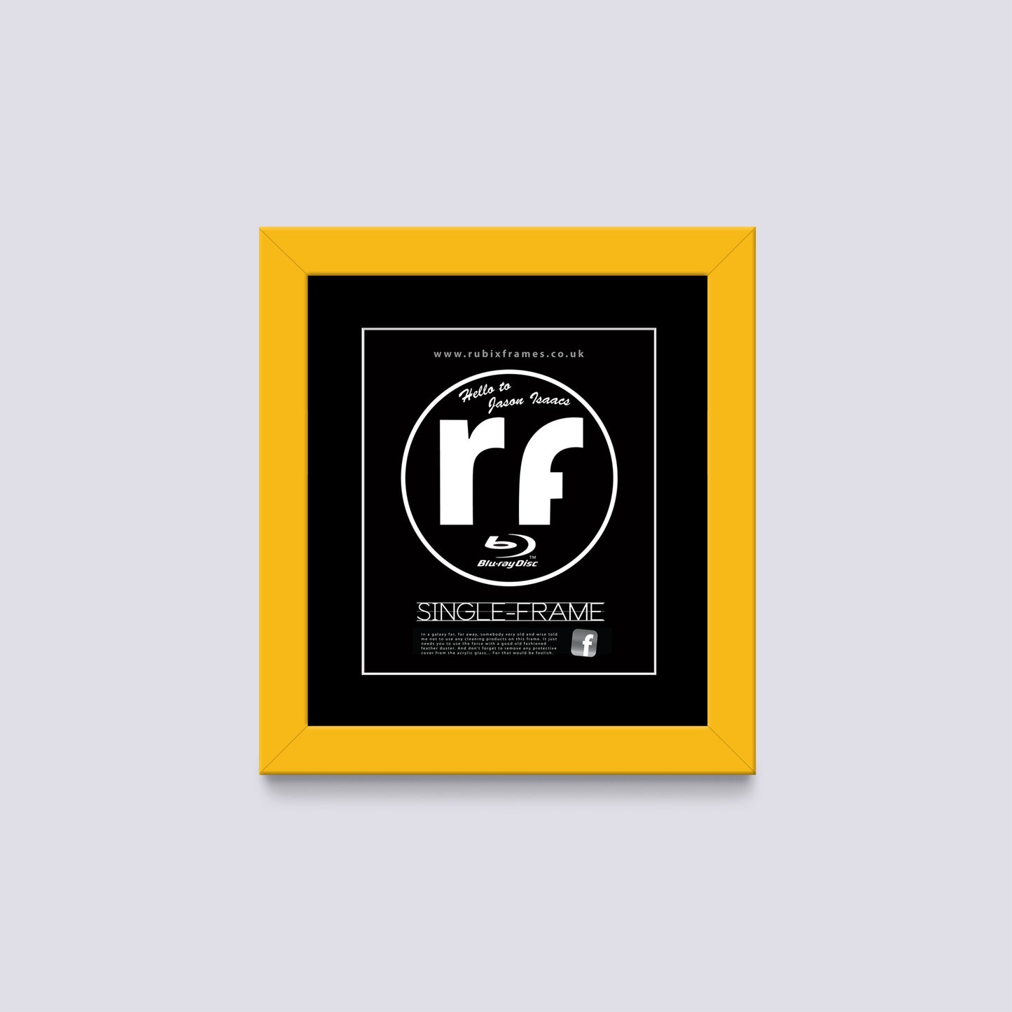 Yellow Blu-ray Frame