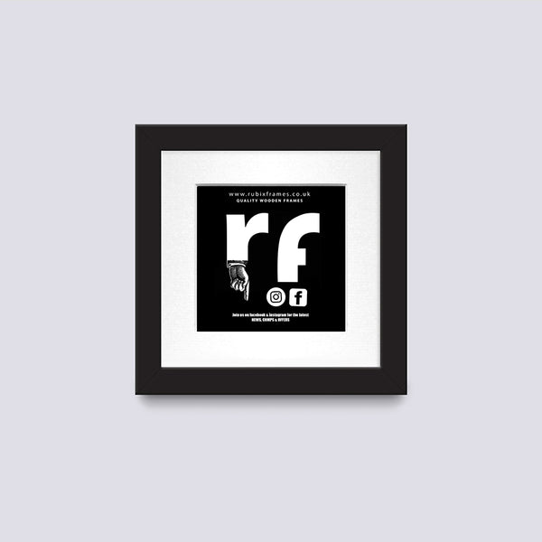 Black CD Single or Double Frame