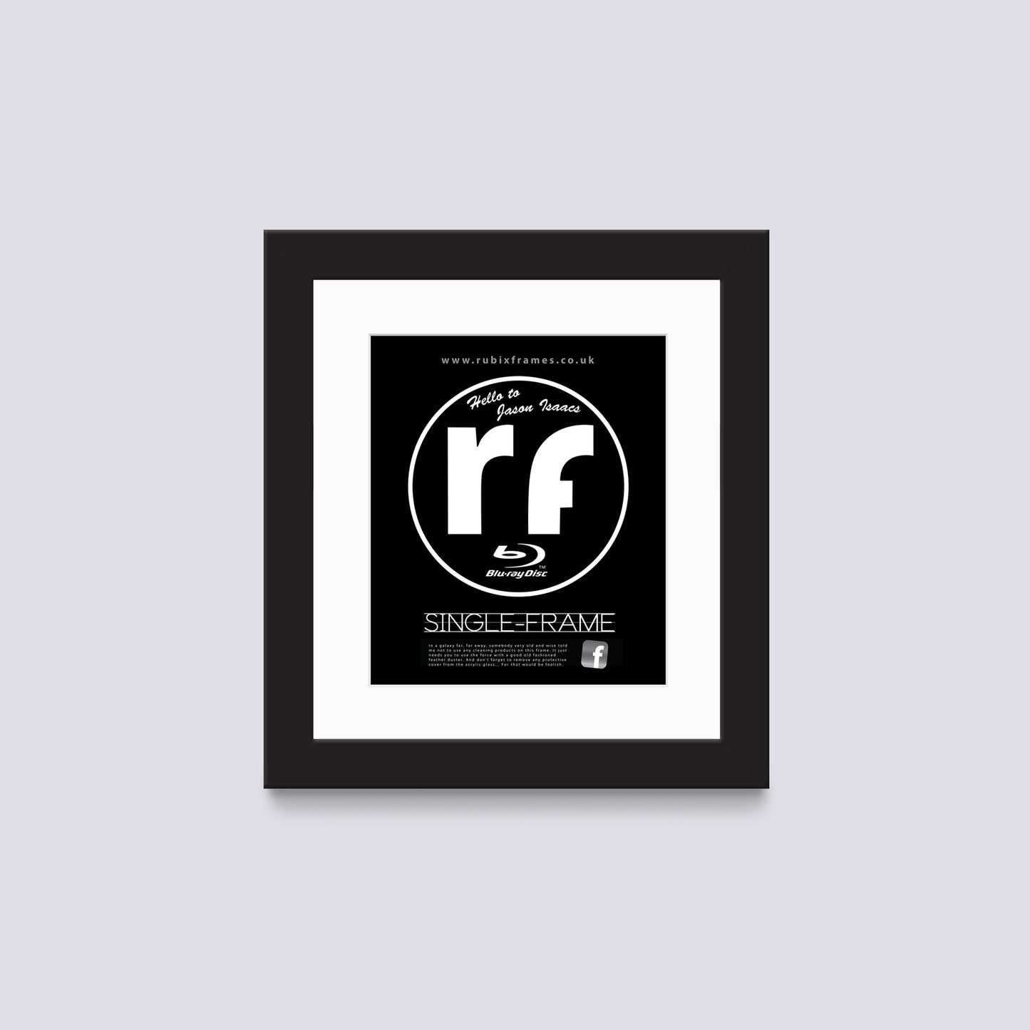 Black Blu-ray Frame