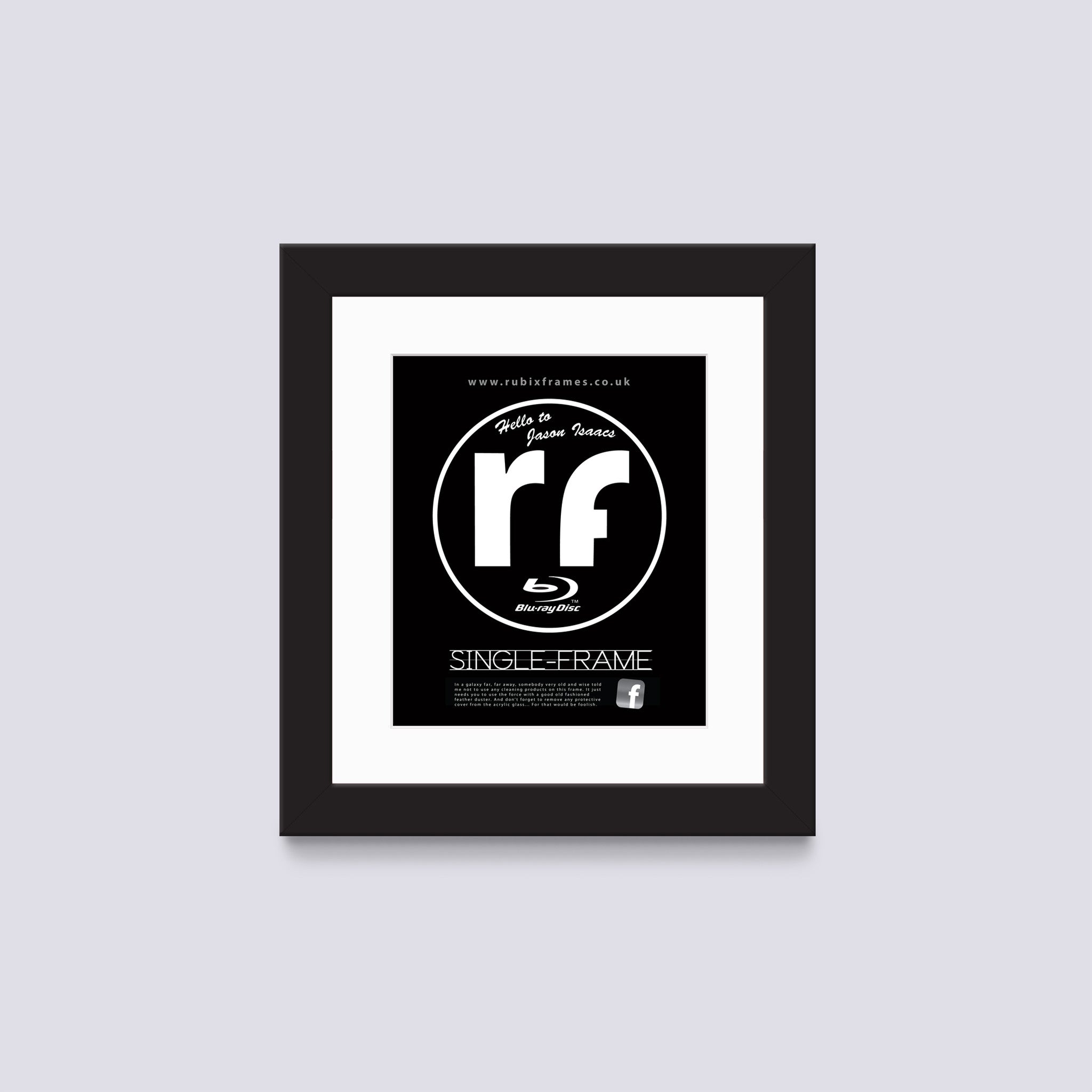 Black Blu-ray Frame