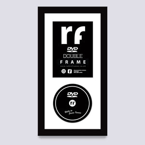 Black DVD Single or Double Frame