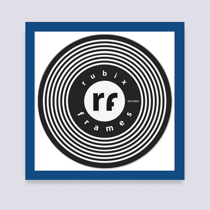 Blue - Dark Vinyl Record Frame