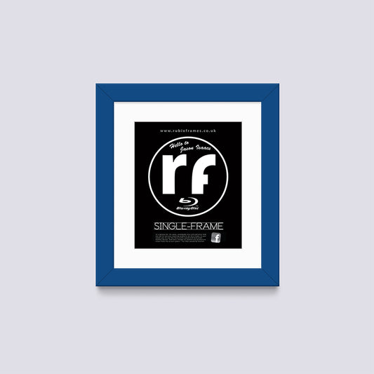 Dark Blue Blu-ray Single Cover Frame