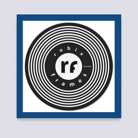 Blue - Dark Vinyl Record Frame