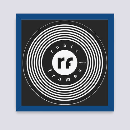 Blue - Dark Vinyl Record Frame