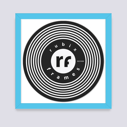 Blue - Light Vinyl Record Frame