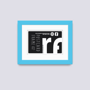 Blue - Light Postcard Picture Frame