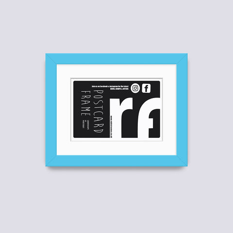 Blue - Light Postcard Picture Frame