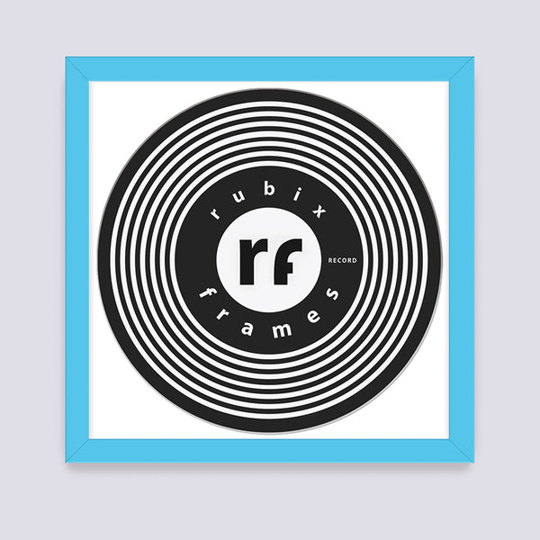 Blue - Light Vinyl Record Frame