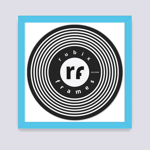 Blue - Light Vinyl Record Frame