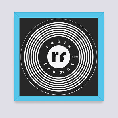 Blue - Light Vinyl Record Frame