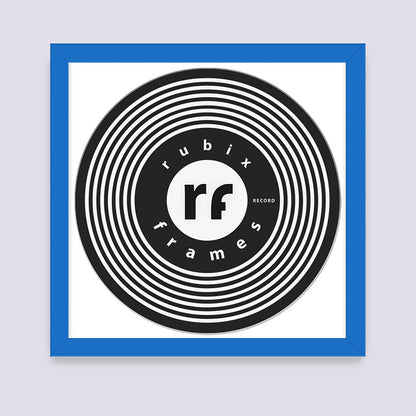 Blue - Medium Vinyl Record Frame