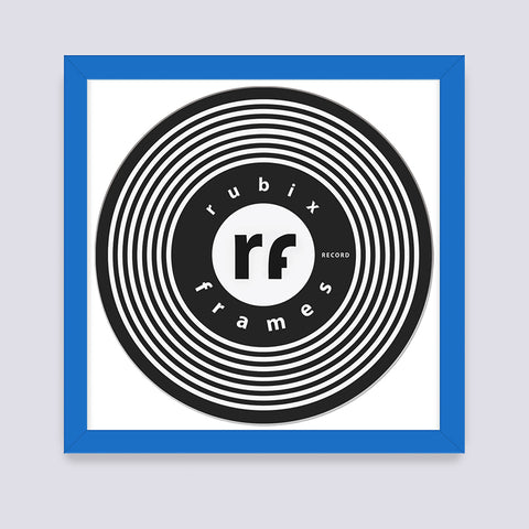 Blue - Medium Vinyl Record Frame