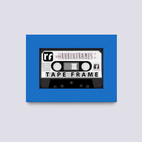 Blue - Medium Audio Cassette Tape Frame