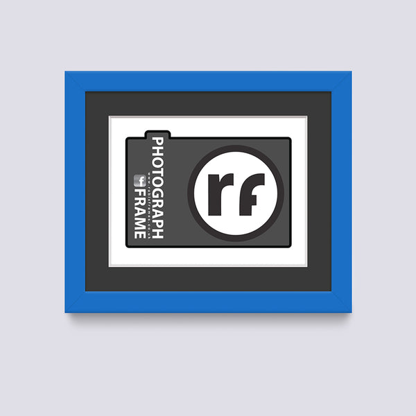 Blue - Medium photograph Frame
