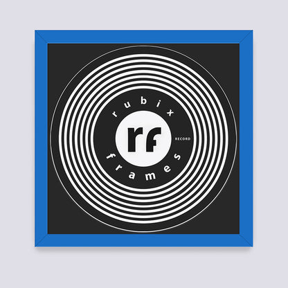 Blue - Medium Vinyl Record Frame