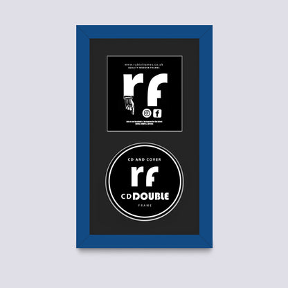 Blue - Dark CD Single or Double Frame